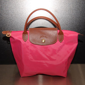Longchamp Pink Tote Small Handbag